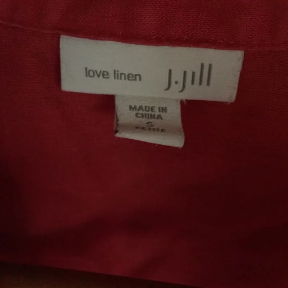 J. Jill Linen Sleeveless Top - Picture 2 of 5